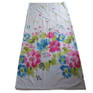 Cynthia Rowley Floral Fabric Shower Curtain Cottagecore Country New Open Package